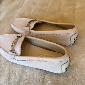 Women's Cream Loafers